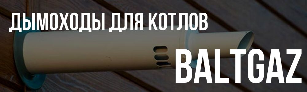 Купить дымоходы для котлов BaltGaz в Верхнем Уфалее